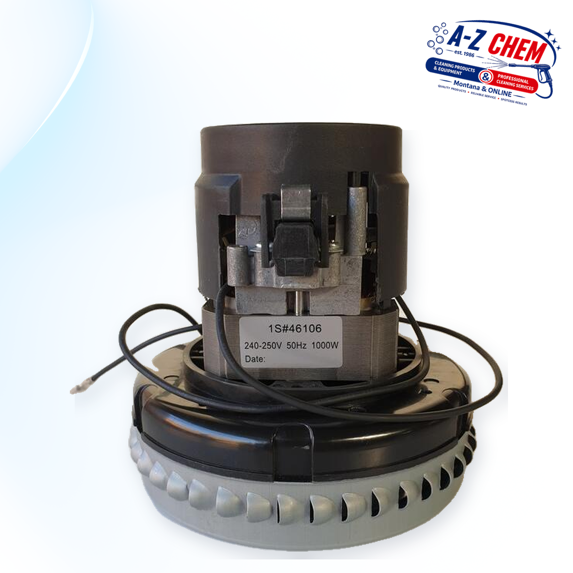 Vacuum Motor 1S - 220Volt - main product view - A-Z Chem South Africa
