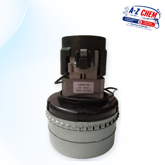 Vacuum Motor 3S - 24Volts - main product view - A-Z Chem South Africa