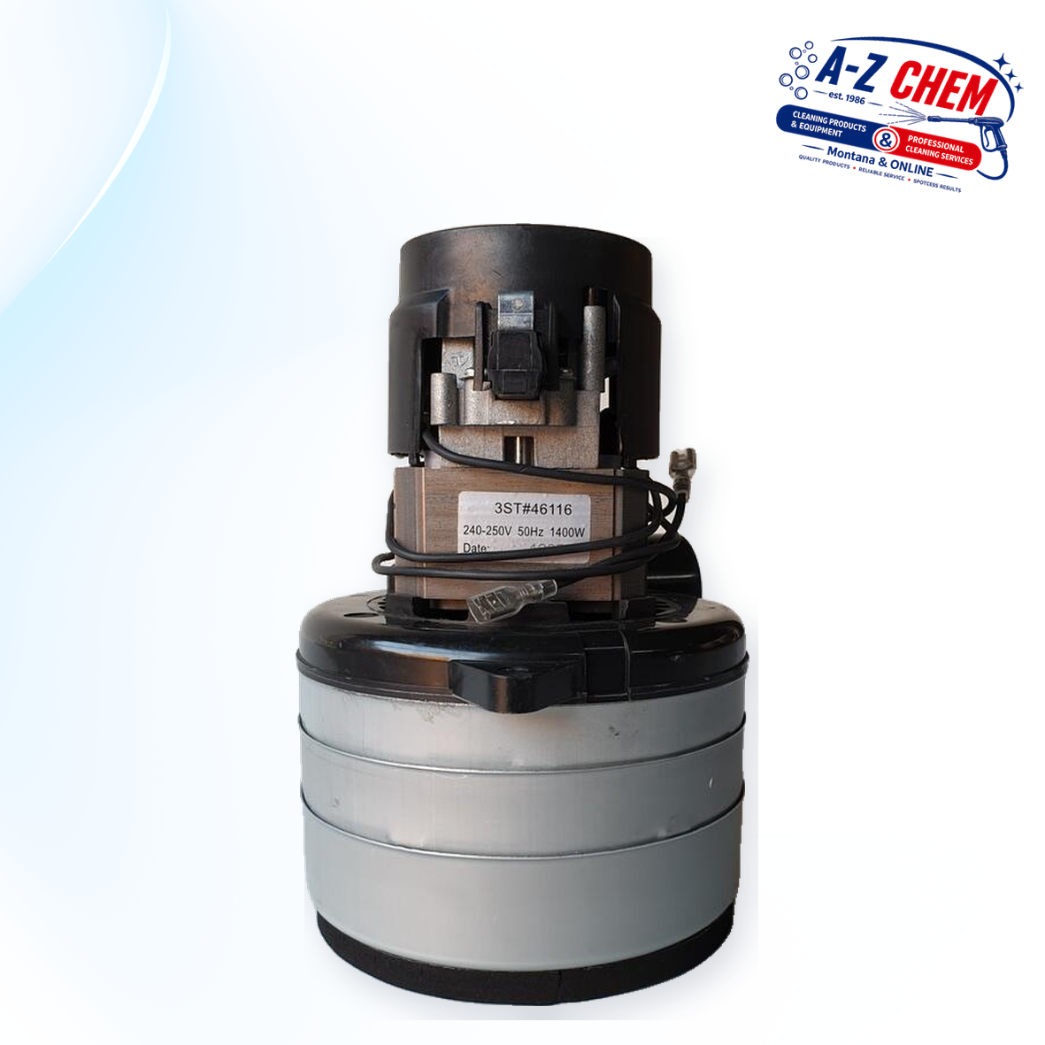 Vacuum Motor 3ST - 220Volts - main product view - A-Z Chem South Africa