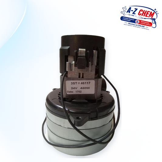 Vacuum Motor 3ST - 24Volts - main product view - A-Z Chem South Africa