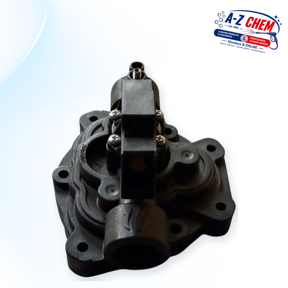Valve Housing Carpet Pump Aqt - main product view - A-Z Chem South Africa