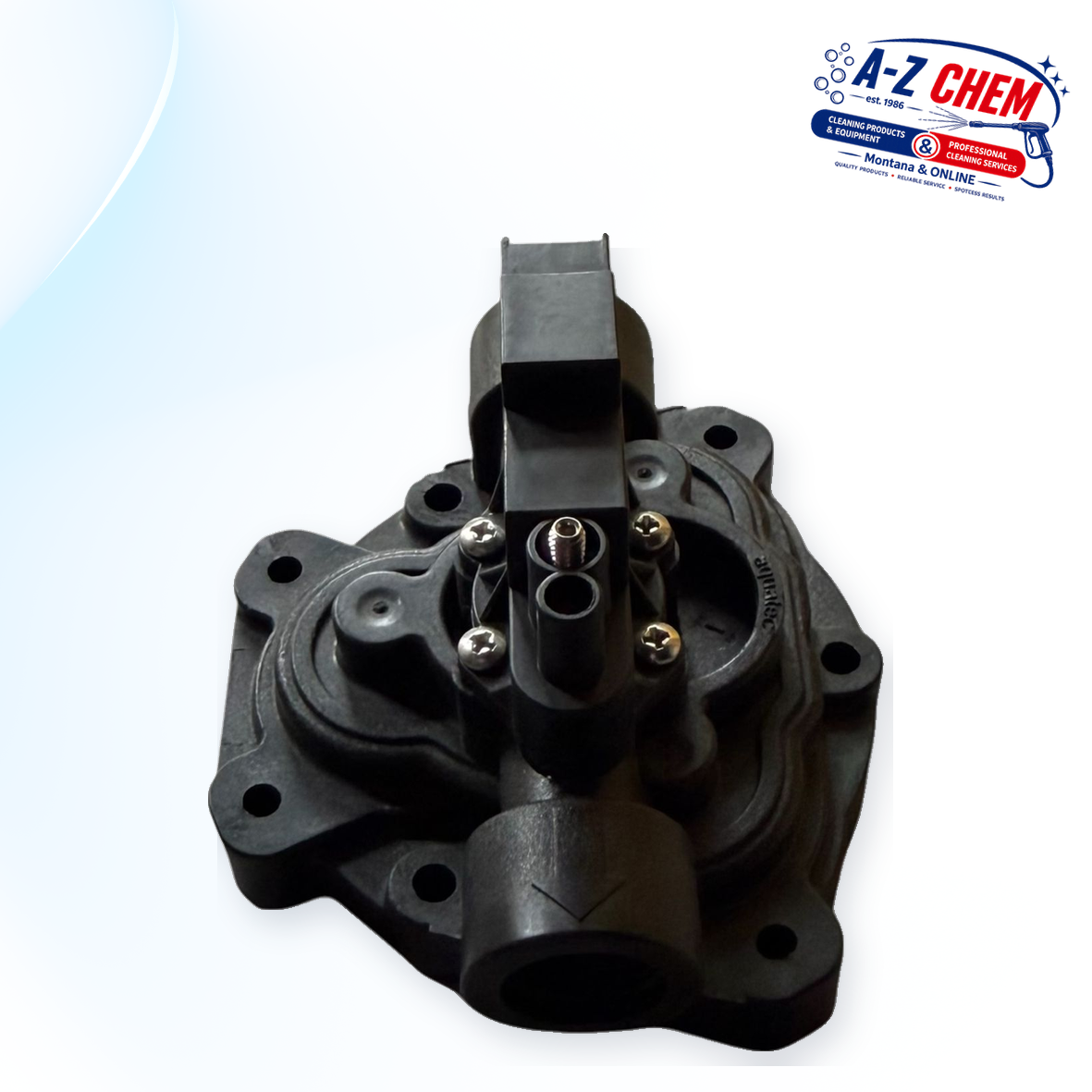 Valve Housing Carpet Pump Aqt - product detail view 2 - A-Z Chem South Africa