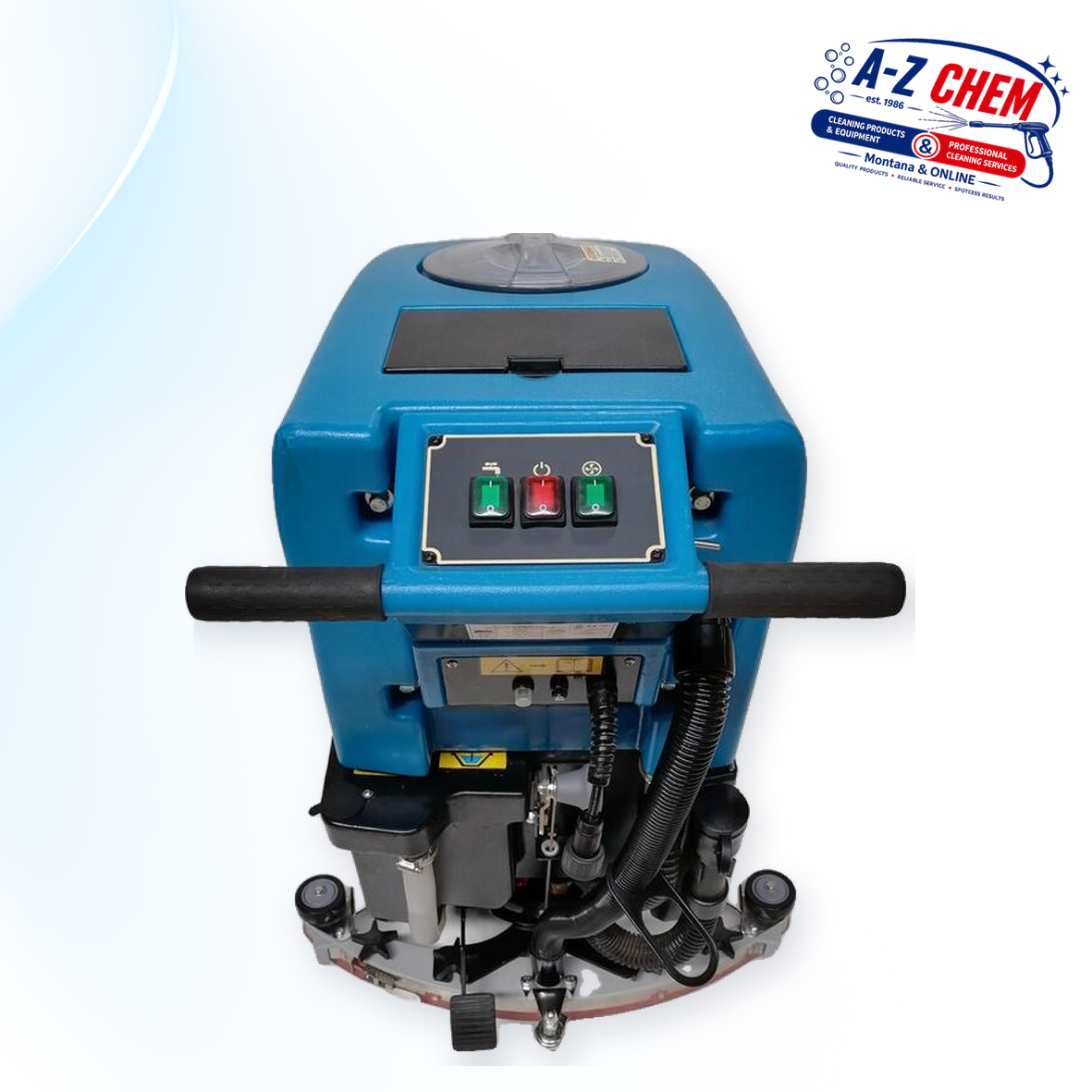 Walk Behind Floor Scrubbing Machine 220V - product detail view 3 - A-Z Chem South Africa