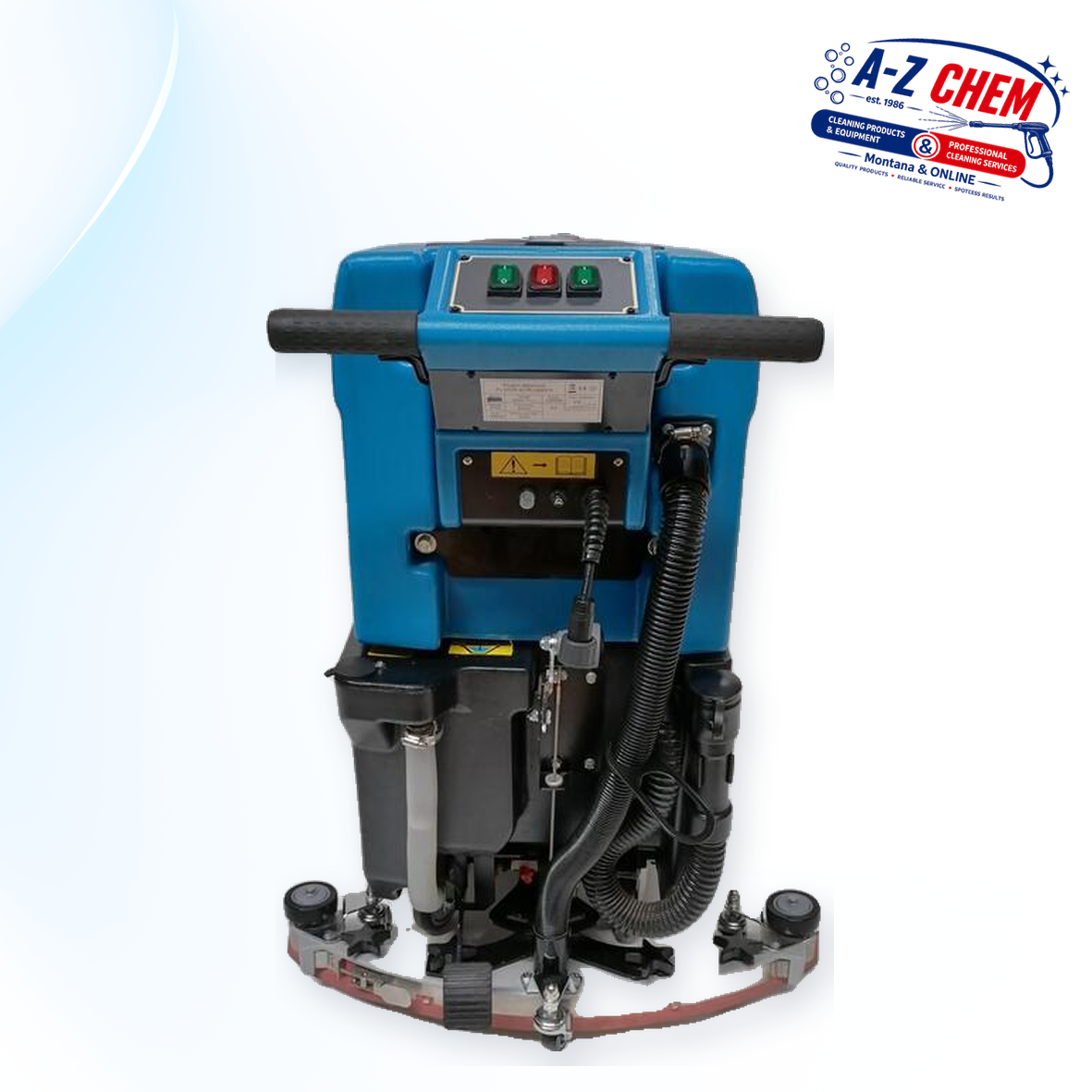 Walk Behind Floor Scrubbing Machine 220V - product detail view 4 - A-Z Chem South Africa
