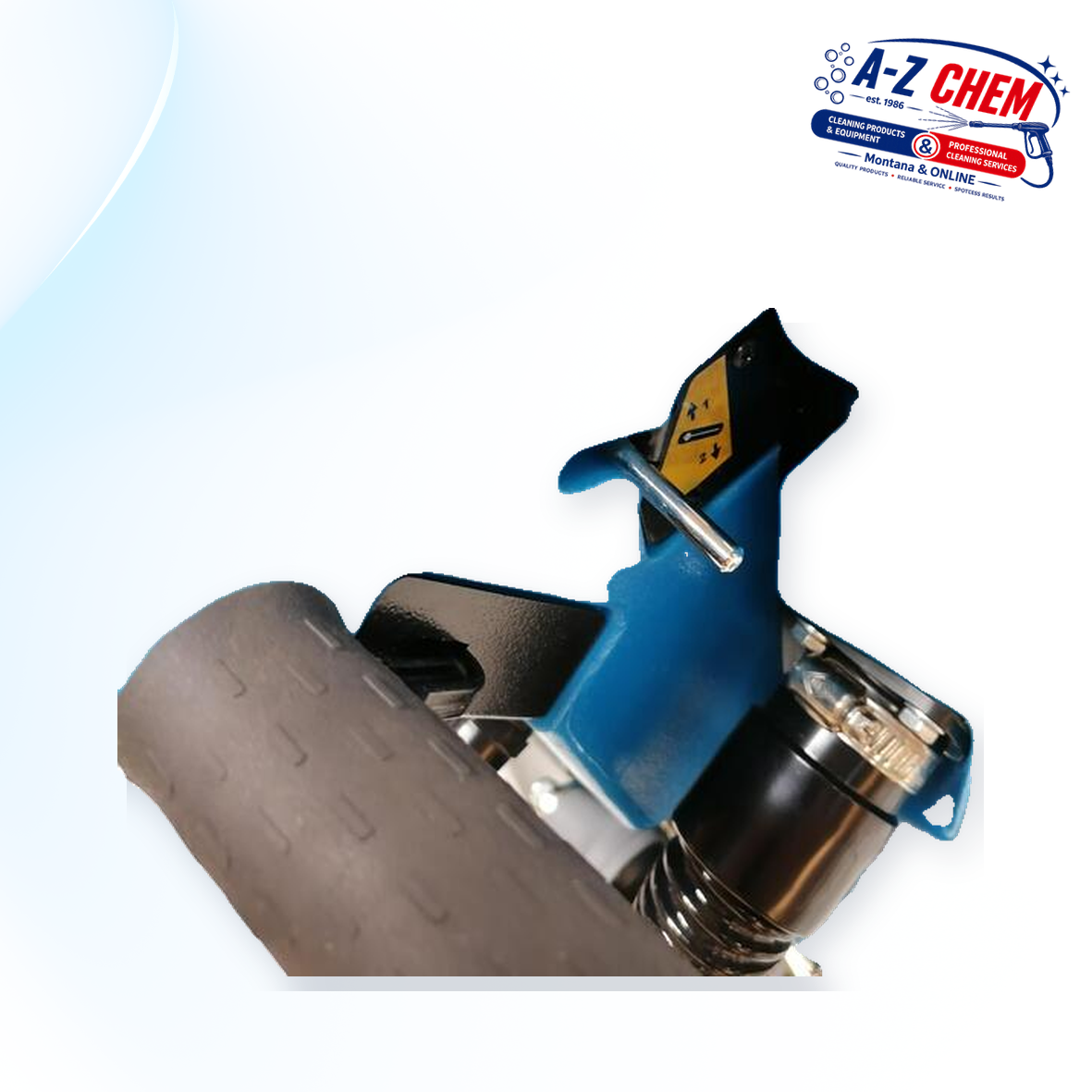Walk Behind Floor Scrubbing Machine 220V - product detail view 9 - A-Z Chem South Africa