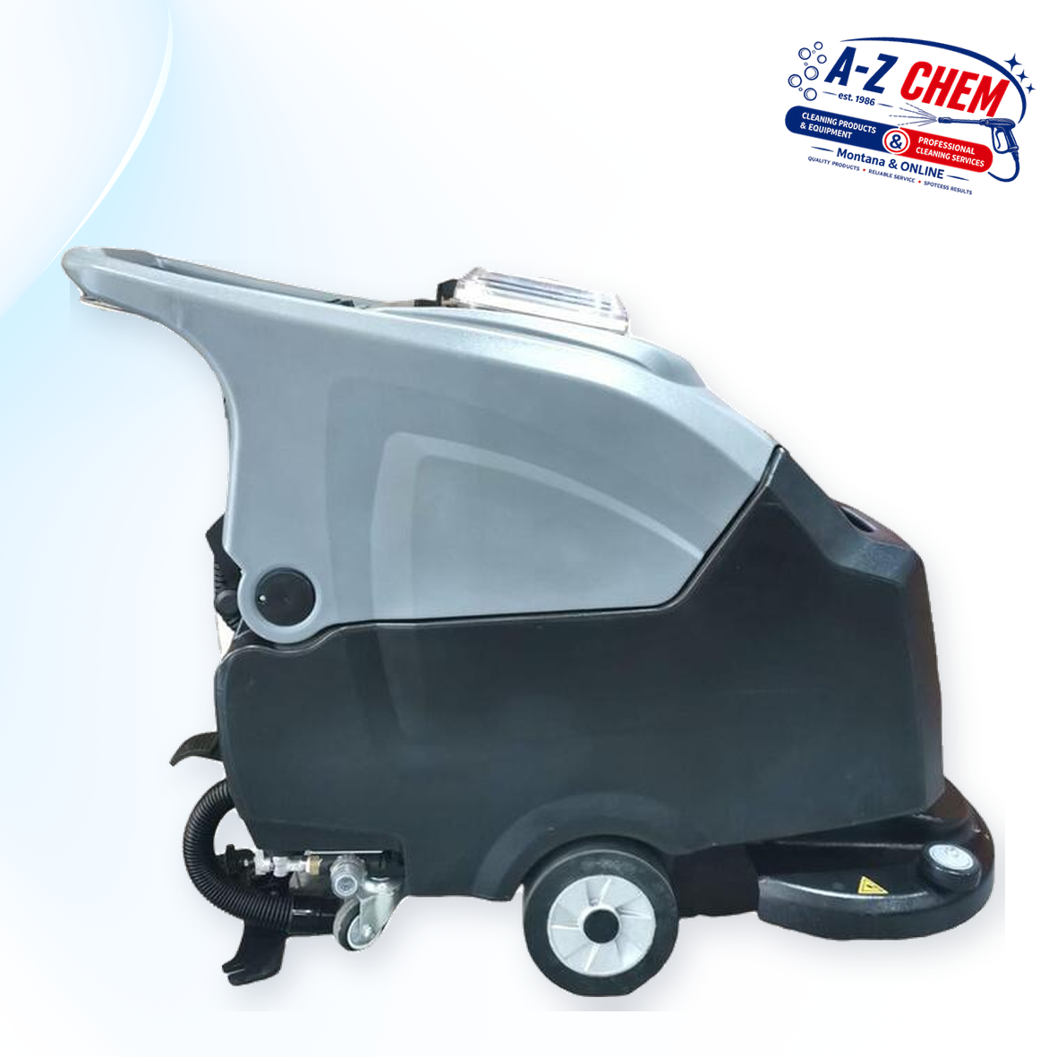 Walk Behind Scrubbing Machine Battery Manual-Push - main product view - A-Z Chem South Africa