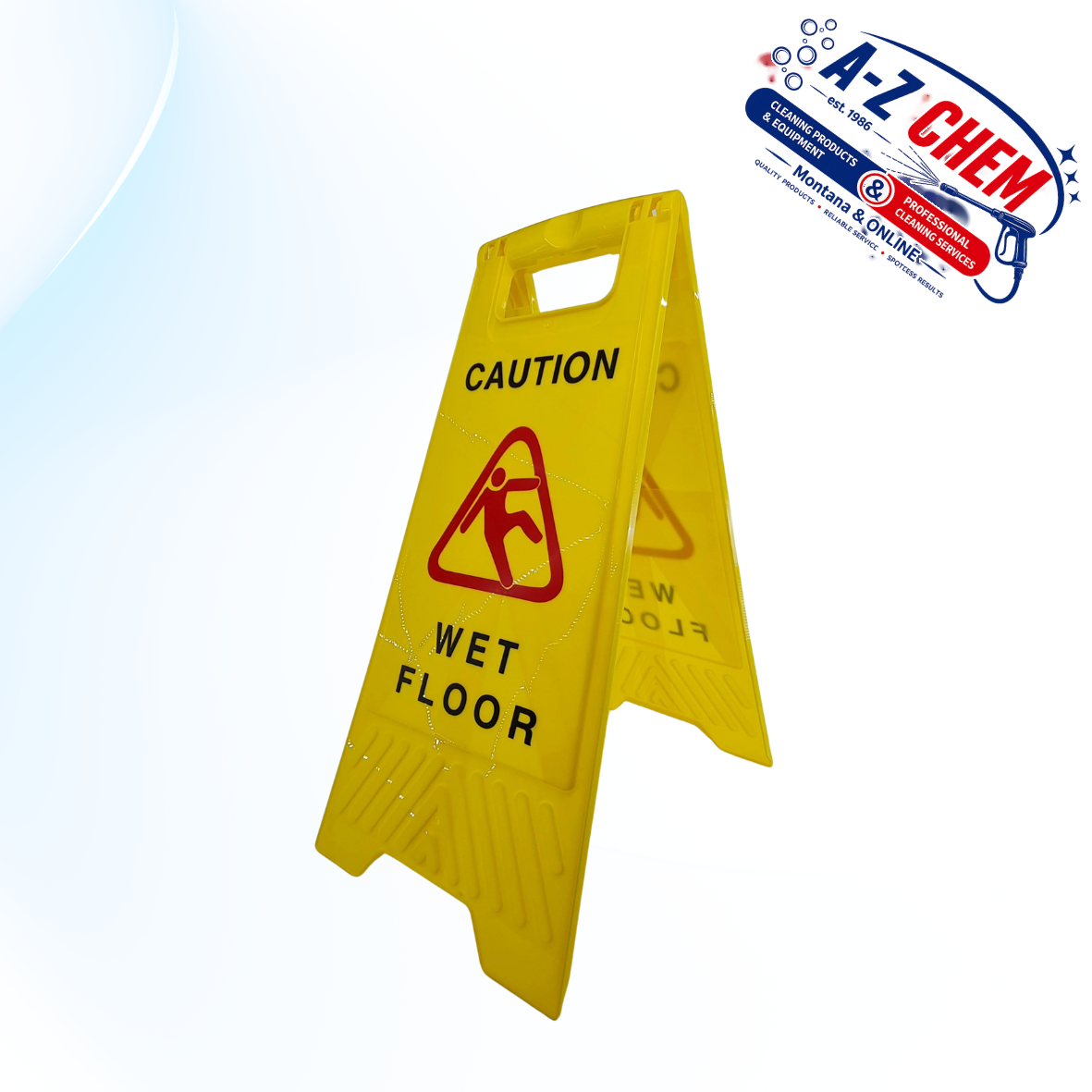 Wet Floor Sign - main product image - A-Z Chem South Africa